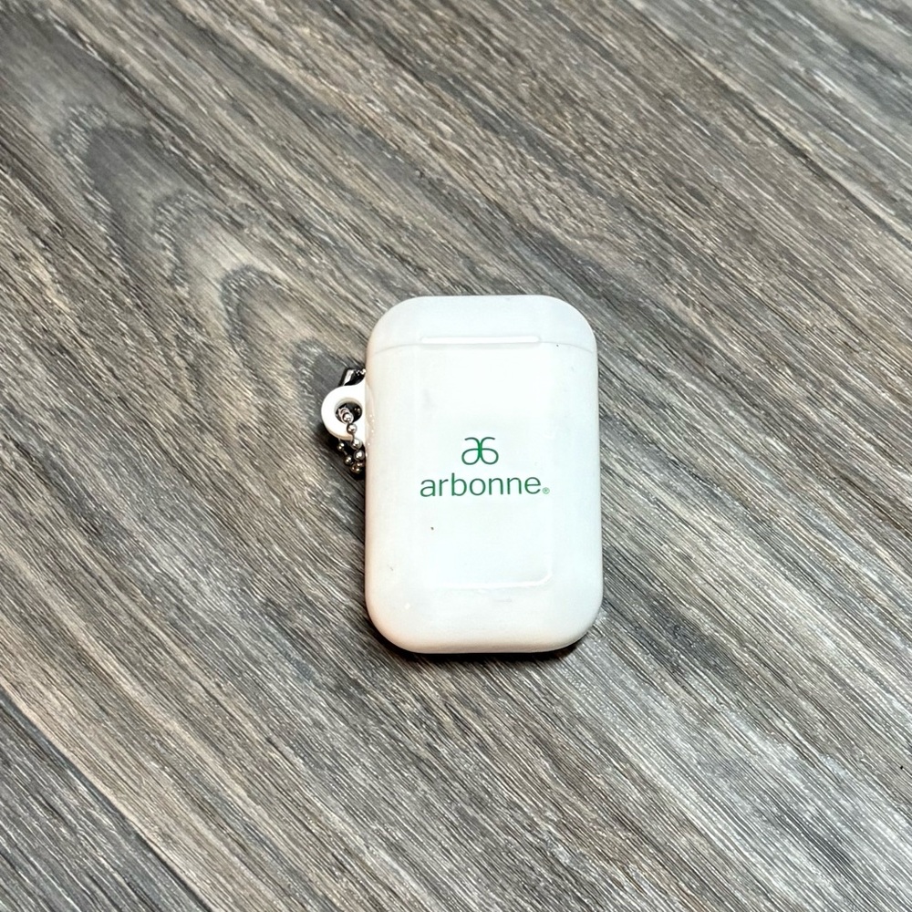 Arbonne White Environmentally-Friendly Reusable Straw with Case